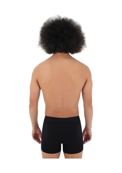 Cnt Erkek Likralı 6'lı Siyah Renk Boxer Premium Paket Trendybee Siyah Siyah