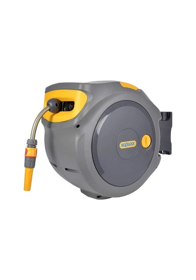 2401-3460h Duvara Monte 20 M Hortumlu Otomatik Geri Sarmalı Hortum Toplama Makara Seti + 26