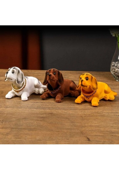 3 Adet Kafa Sallayan Köpek