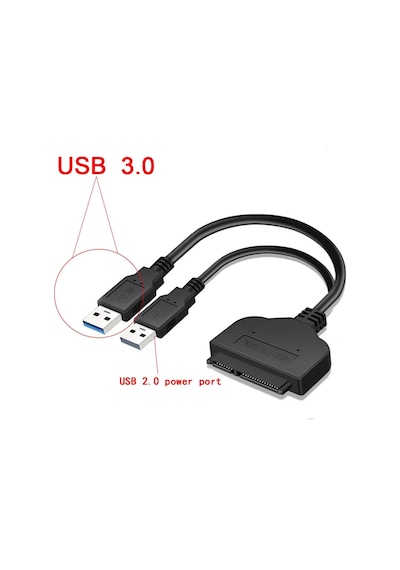 SSD HDD Bağlantı Kablosu USB 3.0 2.5" Sata Harici Disk Kablo USB