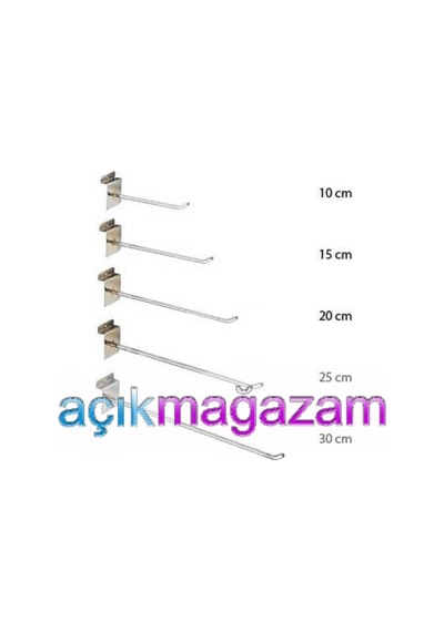 Açıkmağazam Alüminyum Kanallı Kanal Pano Kanca 10-15-20-25-30 Cm (320666770) Açıkmağazam Alüminyum Kanallı Kanal Pano Kanca 10-15-20-25-30 Cm (320666770)