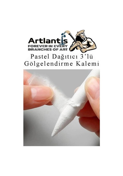 Karakalem Eskiz Çizim Masa Üstü Şövale Duralit Seti 25x35 Cm Pastel Dağıtıcı Dereceli Kalem Hamur Silgi Beyaz Kurşun Kalem