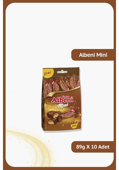 Ülker Albeni İkramlık Mini Bar 10 x 89 G