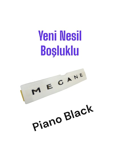 Yeni Nesil Boşluklu Megane Piano Black Bagaj Yazısı
