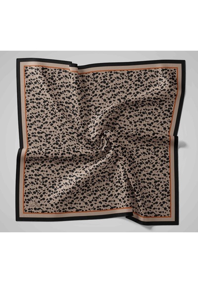 Silk Home Aura Eşarp 140005-04 Koyu Lacivert, Vizon, Kiremit