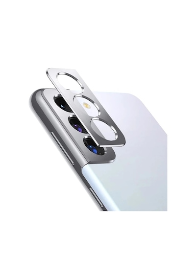 Sm Galaxy S21 / S21+ 3d Metal Kamera Koruyucu Metal Lens- 5775