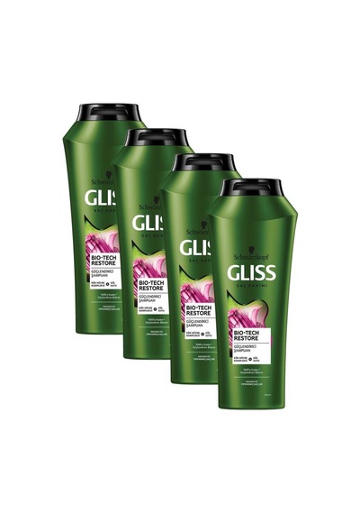 Gliss Bio-Tech Şampuan 500 ml x 4 Adet