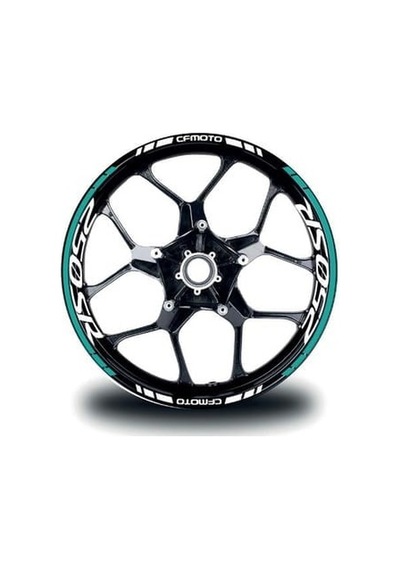 Cfmoto 250sr Jant Sticer İç & Dış Takım Etiket Modeli