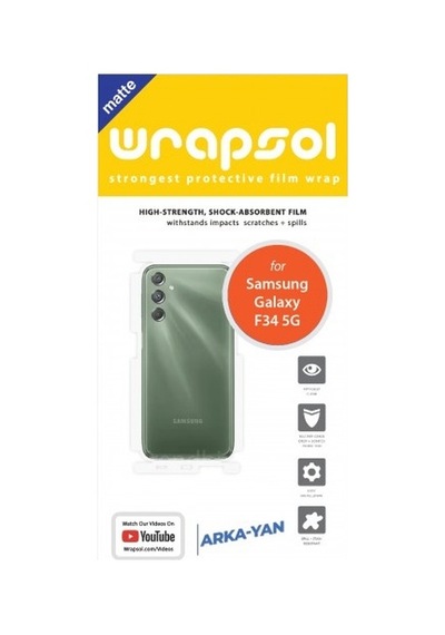 Samsung Galaxy Uyumlu F34 5g Mat Arka Ve Yan Koruyucu Poliüretan Film