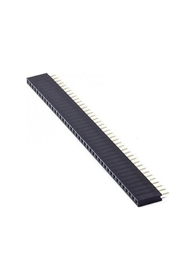 Devredünyası-1X40 Dişi Header 40 Pin 180 Derece