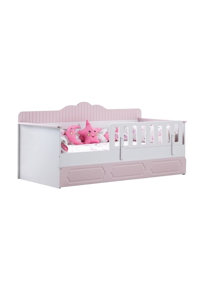 Yavrulu Karyola, Flower Yavrulu Montessori Karyola Pembe-90 X 190