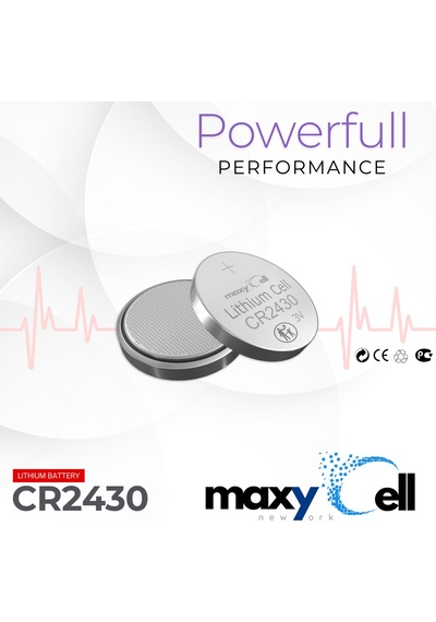 Maxycell 6 Adet 2430 Cr2430 Dl2430 3v Lityum Madeni Para Pilleri