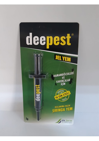 Sis Tarım Deepest Hamam Böceği ve Karınca Jel Yem 5 G