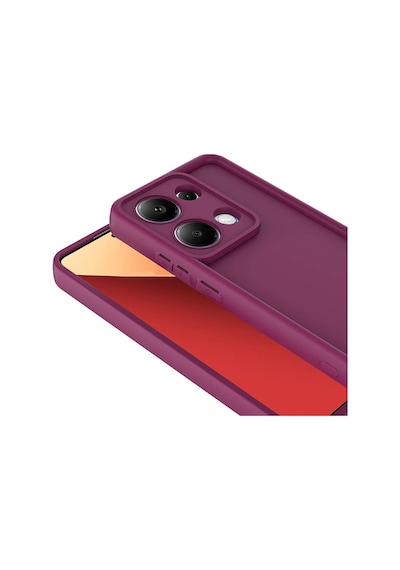 Zore Redmi Note 13 Pro 4g Kılıf Kamera Korumalı Msra Ananas Kapak - Pembe Koyu Pembe Koyu