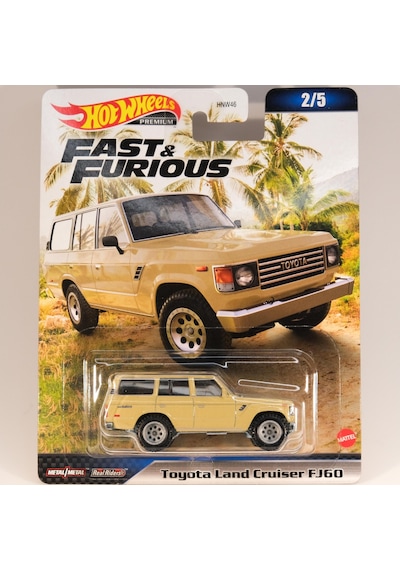 Hot Wheels Premium Fast And Furious Toyota Land Cruiser Fj60 - Jhw76 Hnw46-979q