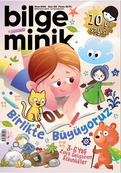 Bilge Minik Dergi Ekim 2026 3-6 Yaş