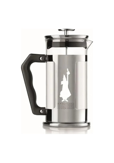 350ml Kapasiteli Paslanmaz Çelik French Press, Bulaşık Makinesinde Yıkanabilir Cam Sürahi Açık Mavi
