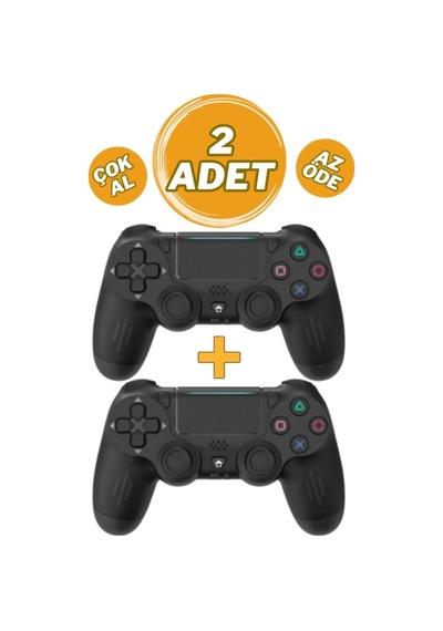 PS4 Joystick Tablet Telefon Pc Uyumlu Titreşimli Oyun Kolu 2 Adet