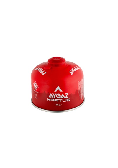 Aygaz Bütan Propan Kamp Gaz Kartuşu 230 Gr Kırmızı