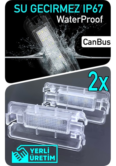Seat Ibıza 2 3 6k 6l 1999-2009 Canbus Led Plaka Aydınlatma Ledi Lambası