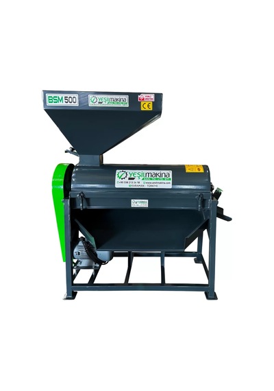 Yeşil Makina Bsm 500 Badem Soyma Makinesi 3 Hp