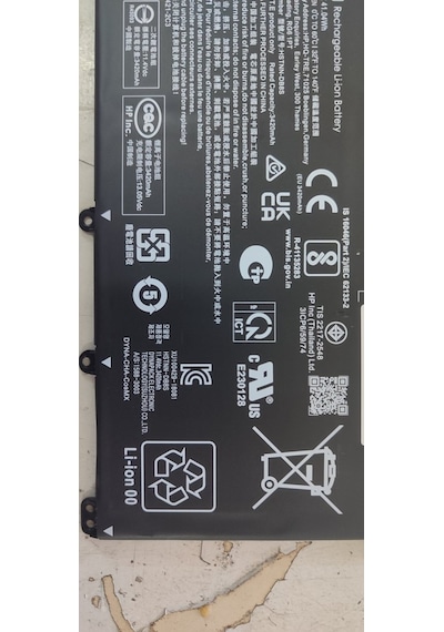 Hp Ht03xl Batarya 11.4v 41.0wh 3420 Mah Batarya