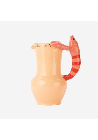 İstakoz Saplı Turuncu Dolomit Sürahi 1200 Ml