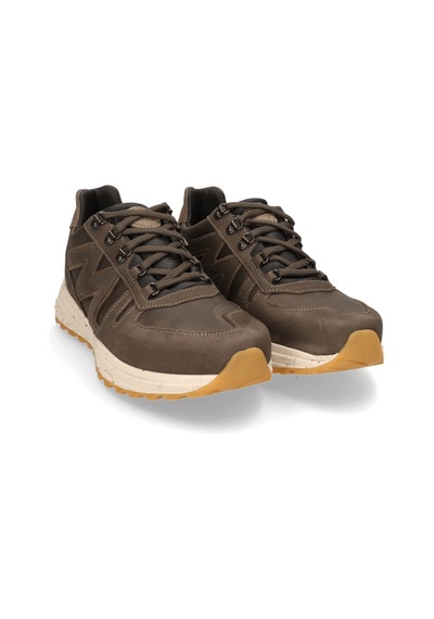 Lomer Italy Vitality Fit Premium Mtx Waterproof Vibram Taktik Deri Erkek Ayakkabı Antra Kahverengi
