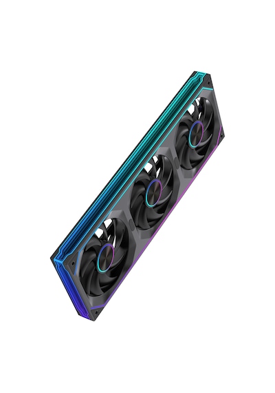 Ng-360 Pro Argb Pwm 4 Yön Aynalı Forward Düz Yüksek Performans Kasa Fanı Siyah