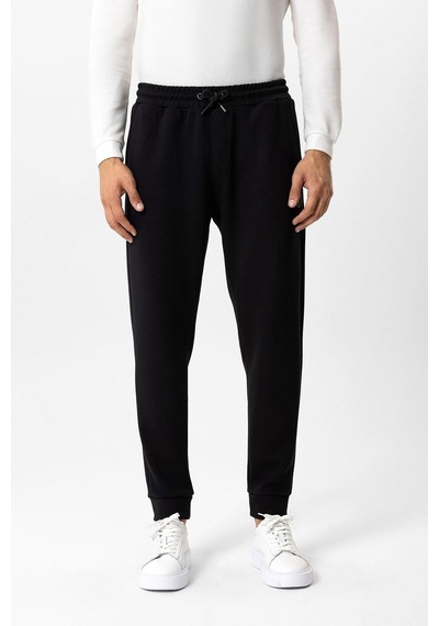 Back And Bond Siyah Beli Bağcıklı Jogger Pantolon Çok Renkli