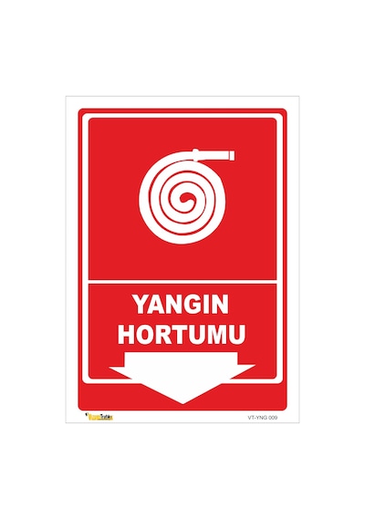 Yangın Hortumu - Isg Levhası Levha 50x70 Cm Dekota 3 Mm