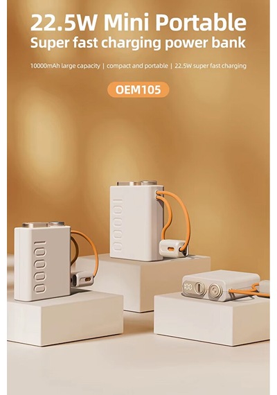 10.000 Mah Hızlı Şarj Powerbank Pd Hızlı Şarj 22.5w Dahili Ka Diğer