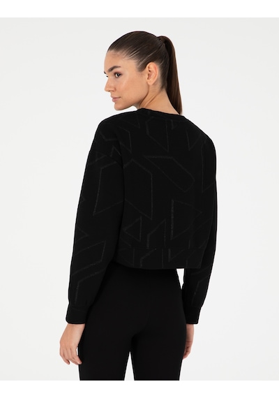 Pierre Cardin Kadın Siyah Sweatshirt 50291038-vr046 Siyah