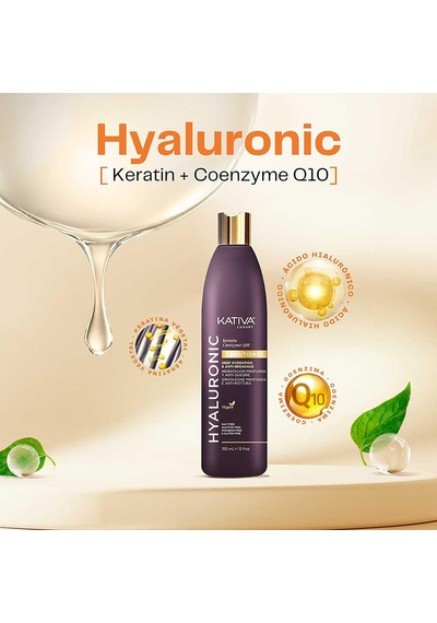 Kativa Hyaluronic Conditioner 355 Ml - Derin Nem Sağlayan Kırılma Önleyici Şaç Kremi