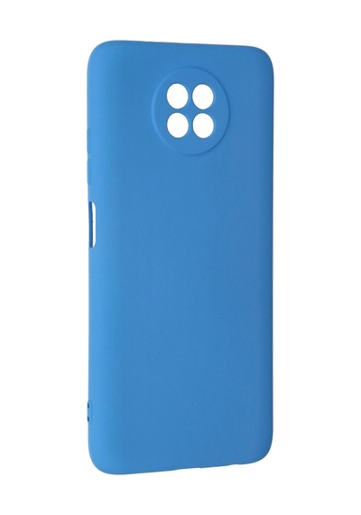 Newface - 400 - Xiaomi Redmi Note 9 5g Kılıf Nano İçi Kadife Silikon - Ece-umay - - Mavi