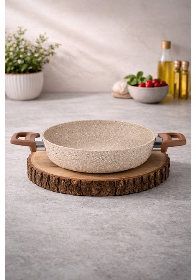 Diez 18 Cm Granit Ezme Sahan Cappucıno Yanmaz Yapışmaz