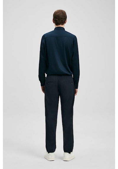 Lufian Calep Smart Erkek Chino Pantolon Slim Fit Lacivert Lacivert 111190357100200