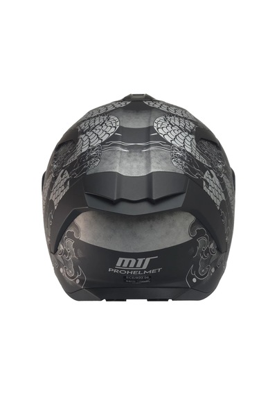 Mts Prohelmet 340 Goldy Grey Gri-siyah