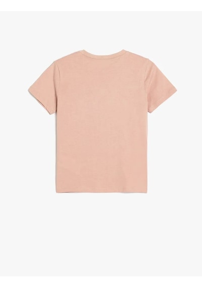 Koton Basic Pamuklu Pembe Erkek Çocuk T-shirt 5skb10020tk Pembe