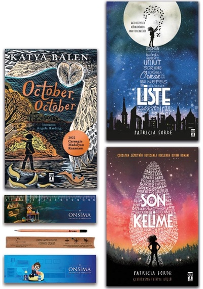 Genç Timaş October October - Liste - Son Kelime Set 3 Kitap