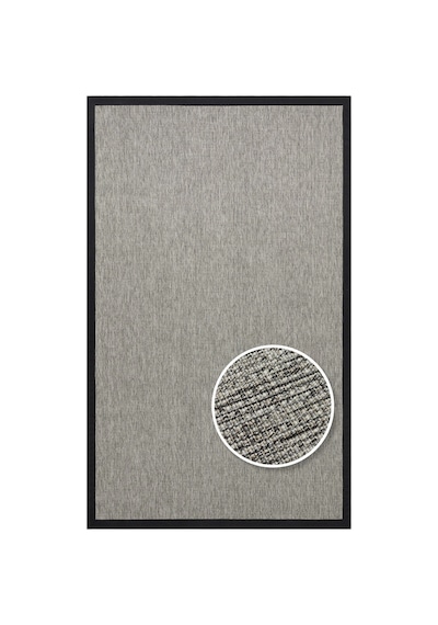 Eko Halı Ventura Vnt 2705 Grey Bordür Black Sisal Görünümlü İç Ve Dış Mekan Uyumlu Hav Vermeyen Mode