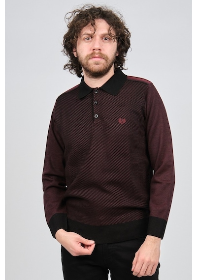 Pelikan Erkek Polo Yaka Kazak 1577412 Bordo Bordo