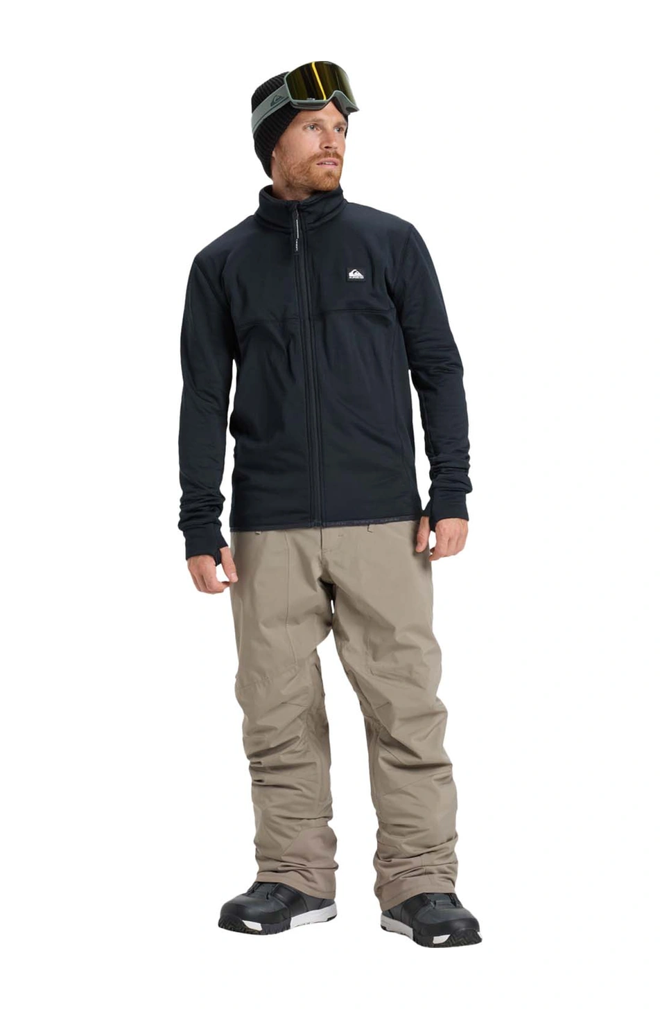 Quıksılver Quiksilver Boundry Pt Erkek Bej Snowboard Pantolonu Tzc0 Taş