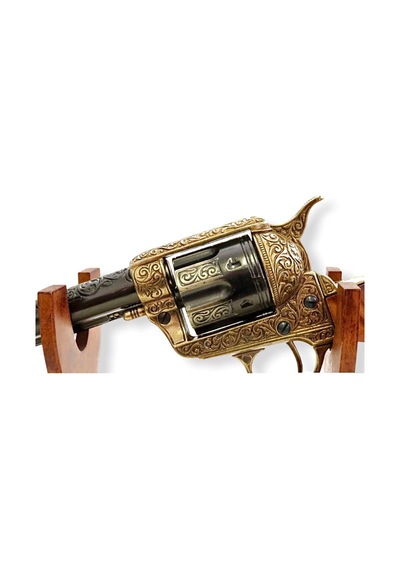 Denix Dekoratif Replika Cal.45 Peacemaker Revolver 4,75", Usa 1873