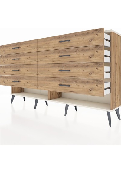 Arges Konsol 8 Çekmeceli 176x30x99 Çam-aytaşı/çam Aytası/atlas Çam - Atlas Çam Arges Konsol 8 Çekmeceli 176x30x99 Çam-aytaşı/çam Aytası/atlas Çam - Atlas Çam