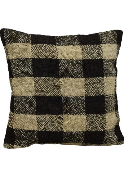 Zehra Abla Halı Yeni El Dokuma Dekoratif Kilim Kırlent Yastık Kılıfı 6774 Çok Renkli