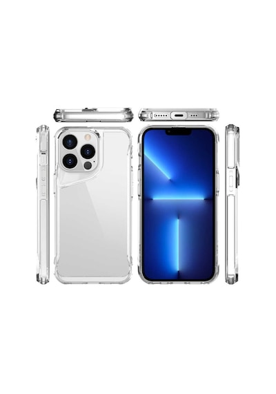 Apple Uyumlu iPhone 14 Pro Max Kılıf Zore T-max Kapak Derin Mor