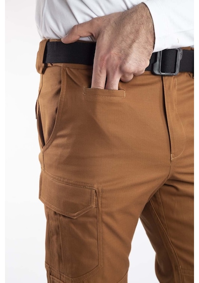 Vav Wear Taktik Kargo Pantolon Erkek Terletmez Dayanıklı 4 Mevsim Tactec15 Taba
