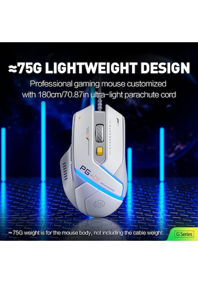 Inphıc Pg1 Rgb Kablolu Gaming Mouse 12800 Dpı