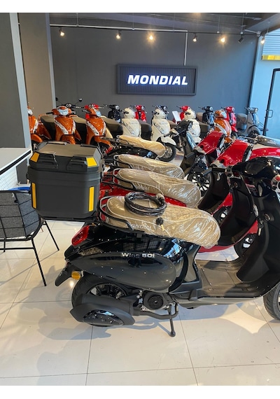 Motosiklet Servis Arka Çanta Kare Siyah Appa 42 Lt